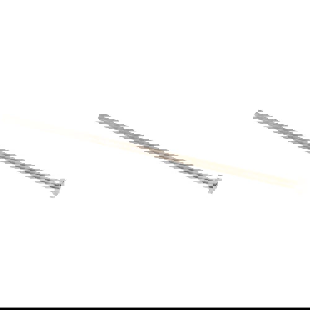 Straight Ejector Pin: 6 mm Pin Dia, 250 mm OAL, Steel